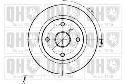 Тормозной диск QUINTON HAZELL купить