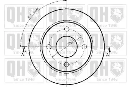 Тормозной диск QUINTON HAZELL купить