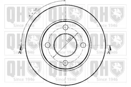 Тормозной диск QUINTON HAZELL купить