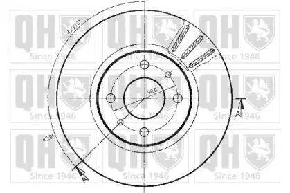 Тормозной диск QUINTON HAZELL купить
