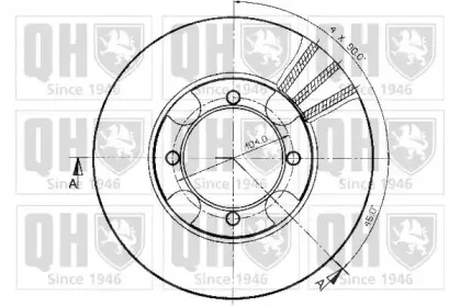Тормозной диск QUINTON HAZELL купить