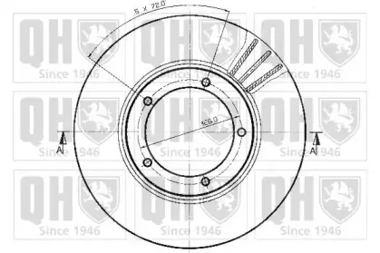 Тормозной диск QUINTON HAZELL купить
