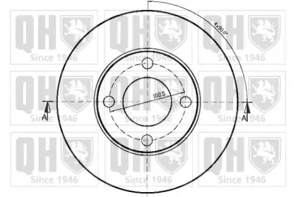 Тормозной диск QUINTON HAZELL купить
