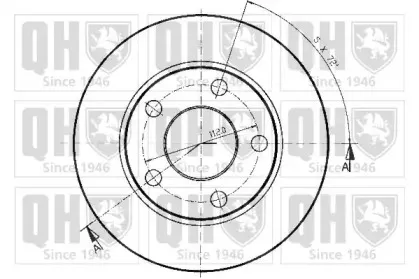 Тормозной диск QUINTON HAZELL купить