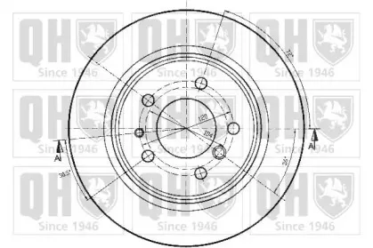 Тормозной диск QUINTON HAZELL купить