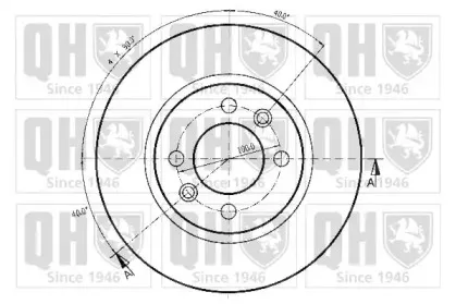 Тормозной диск QUINTON HAZELL купить