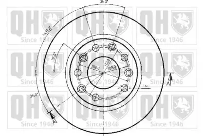 Тормозной диск QUINTON HAZELL купить