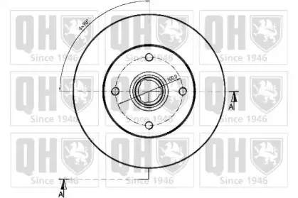 Тормозной диск QUINTON HAZELL купить