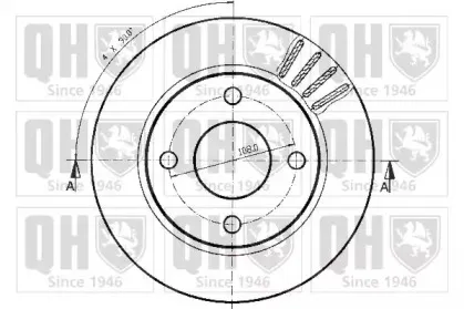 Тормозной диск QUINTON HAZELL купить