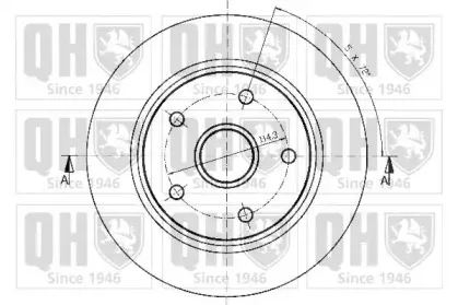 Тормозной диск QUINTON HAZELL купить