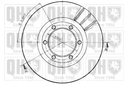 Тормозной диск QUINTON HAZELL купить