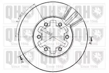 Тормозной диск QUINTON HAZELL купить