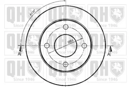 Тормозной диск QUINTON HAZELL купить