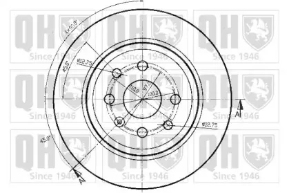 Тормозной диск QUINTON HAZELL купить
