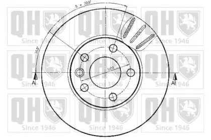 Тормозной диск QUINTON HAZELL купить
