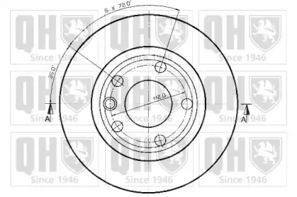 Тормозной диск QUINTON HAZELL купить