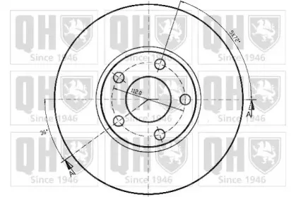 Тормозной диск QUINTON HAZELL купить