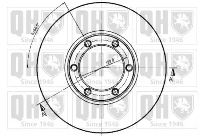 Тормозной диск QUINTON HAZELL купить