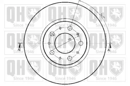 Тормозной диск QUINTON HAZELL купить