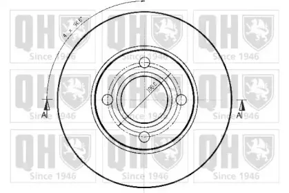 Тормозной диск QUINTON HAZELL купить