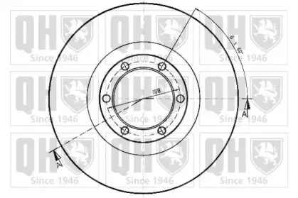Тормозной диск QUINTON HAZELL купить