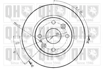 Тормозной диск QUINTON HAZELL купить