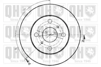 Тормозной диск QUINTON HAZELL купить