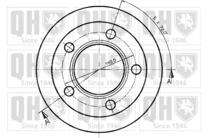 Тормозной диск QUINTON HAZELL купить