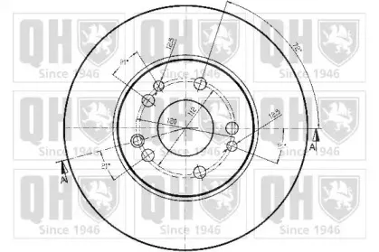 Тормозной диск QUINTON HAZELL купить