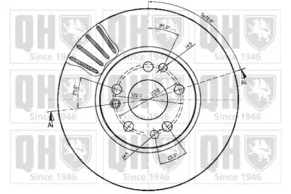 Тормозной диск QUINTON HAZELL купить