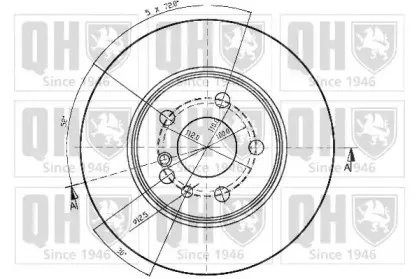 Тормозной диск QUINTON HAZELL купить