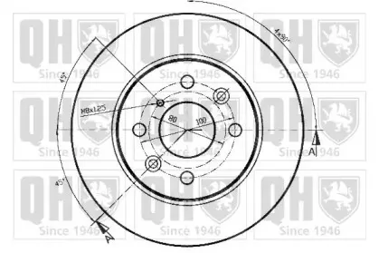 Тормозной диск QUINTON HAZELL купить