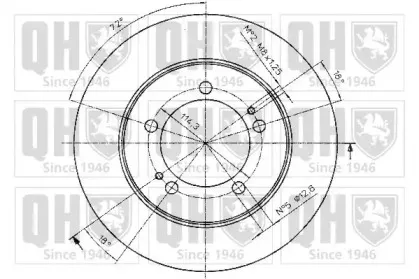 Тормозной диск QUINTON HAZELL купить