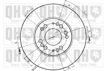 Тормозной диск QUINTON HAZELL купить