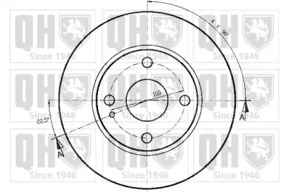 Тормозной диск QUINTON HAZELL купить