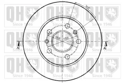 Тормозной диск QUINTON HAZELL купить