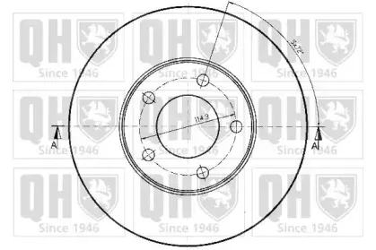 Тормозной диск QUINTON HAZELL купить