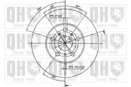 Тормозной диск QUINTON HAZELL купить