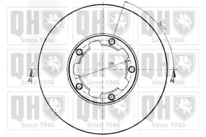 Тормозной диск QUINTON HAZELL купить
