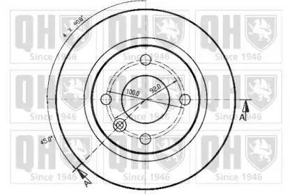 Тормозной диск QUINTON HAZELL купить