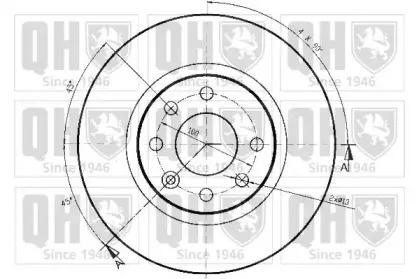 Тормозной диск QUINTON HAZELL купить