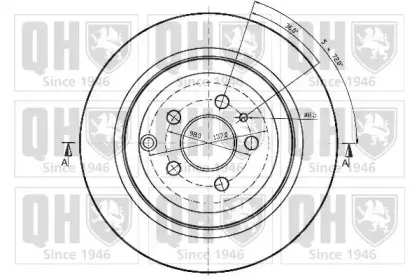 Тормозной диск QUINTON HAZELL купить