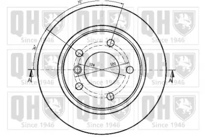 Тормозной диск QUINTON HAZELL купить