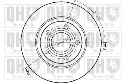 Тормозной диск QUINTON HAZELL купить