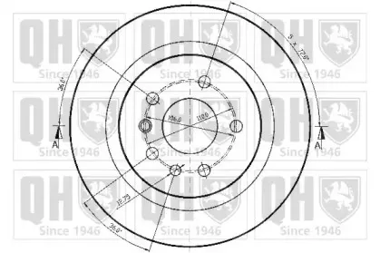 Тормозной диск QUINTON HAZELL купить
