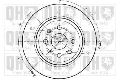 Тормозной диск QUINTON HAZELL купить