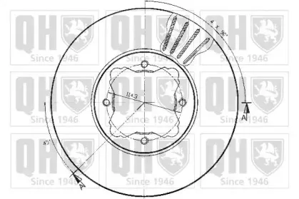 Тормозной диск QUINTON HAZELL купить