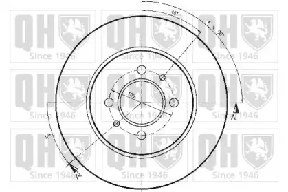Тормозной диск QUINTON HAZELL купить