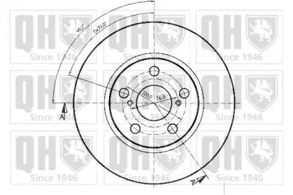 Тормозной диск QUINTON HAZELL купить