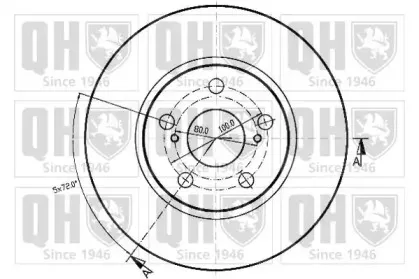 Тормозной диск QUINTON HAZELL купить